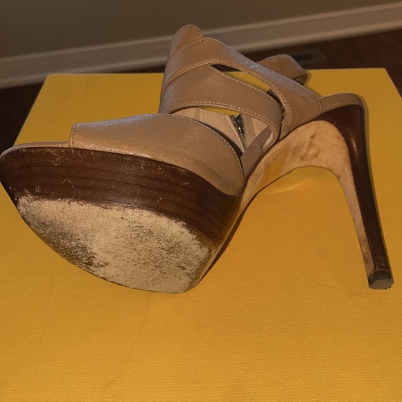 Fendi Sandalo Montone Semilucido Platform Sandals - Picture 6 of 8